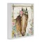 Stupell Industries The Look Horse with Flowers Framed Giclee By Susan Winget